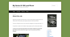 Desktop Screenshot of land-rover.org