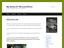 Tablet Screenshot of land-rover.org